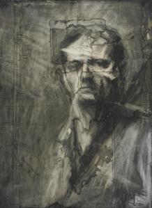 Frank-Auerbach-self-portrait